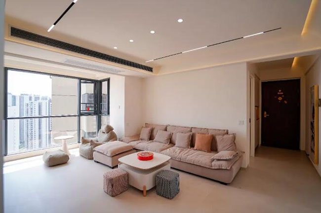 95㎡現(xiàn)代風(fēng)，暖色溫馨雅居，享受慢生活時光